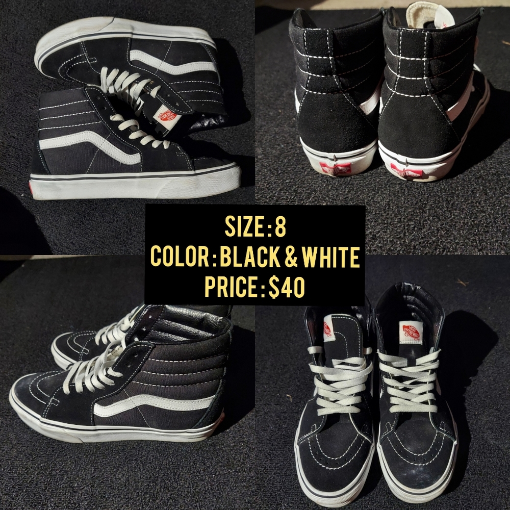 Hightop Vans - Picture 2 of 5
